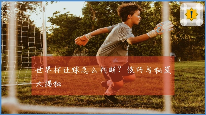 世界杯让球怎么判断？技巧与秘笈大揭秘