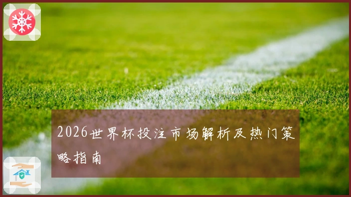 2026世界杯投注市场解析及热门策略指南